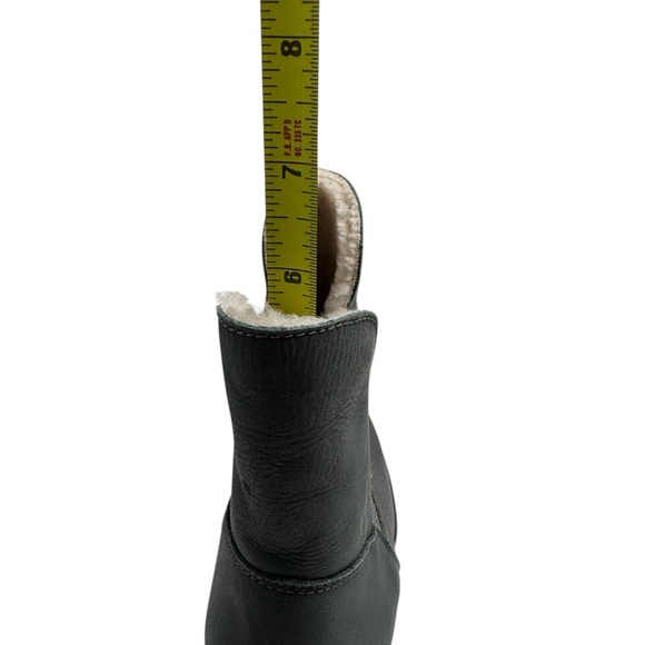 EMU Australia Women’s Fingal Charcoal Grey Leather Ankle Boots Size 9 - Picture 12 of 15